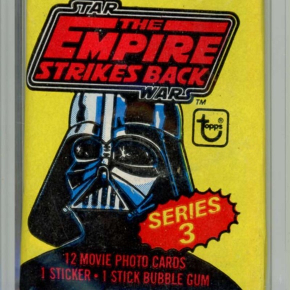 1980 Star Wars Empire Strikes Back Sealed Hobby Pack Vador - Picture 1 of 2